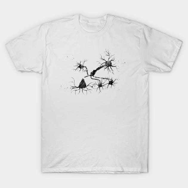 Neurotransmitter release mechanisms T-Shirt by erzebeth